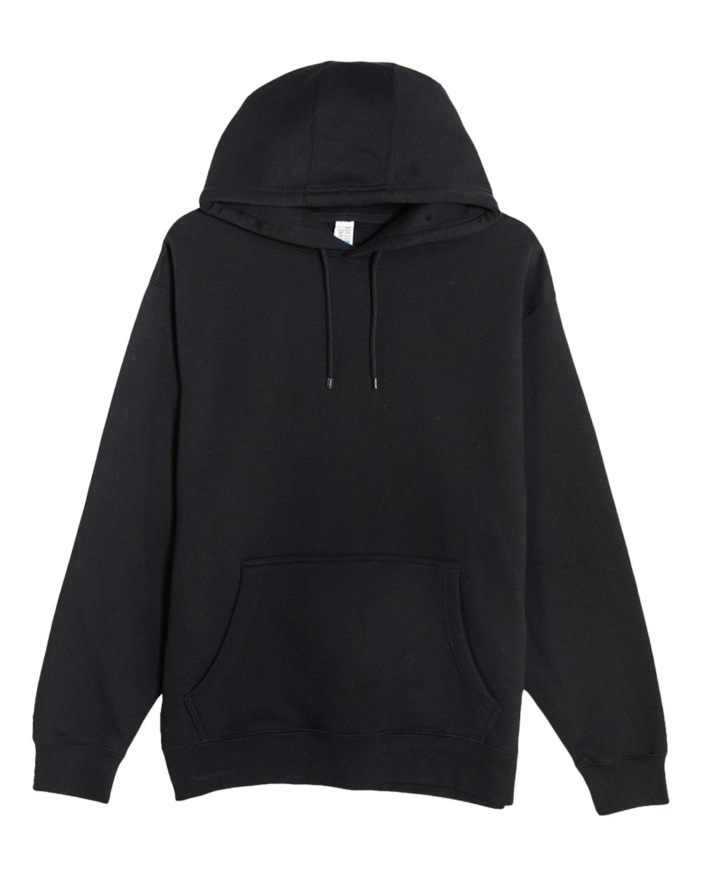 Unisex Premium Pullover Hooded Sweatshirt - Front - B487C9502 - Black