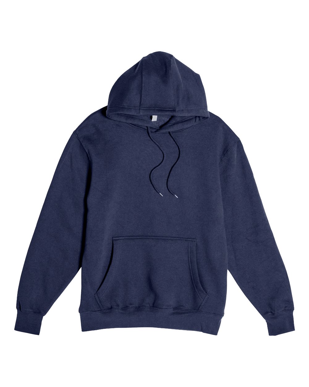 Unisex Premium Pullover Hooded Sweatshirt - Front - B487C9652 - Navy
