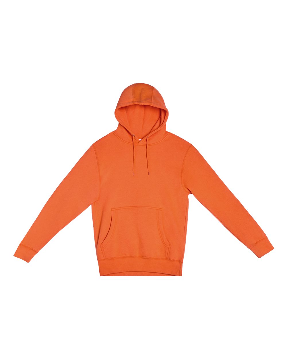 Unisex Premium Pullover Hooded Sweatshirt - Front - B487C9662 - Carrot