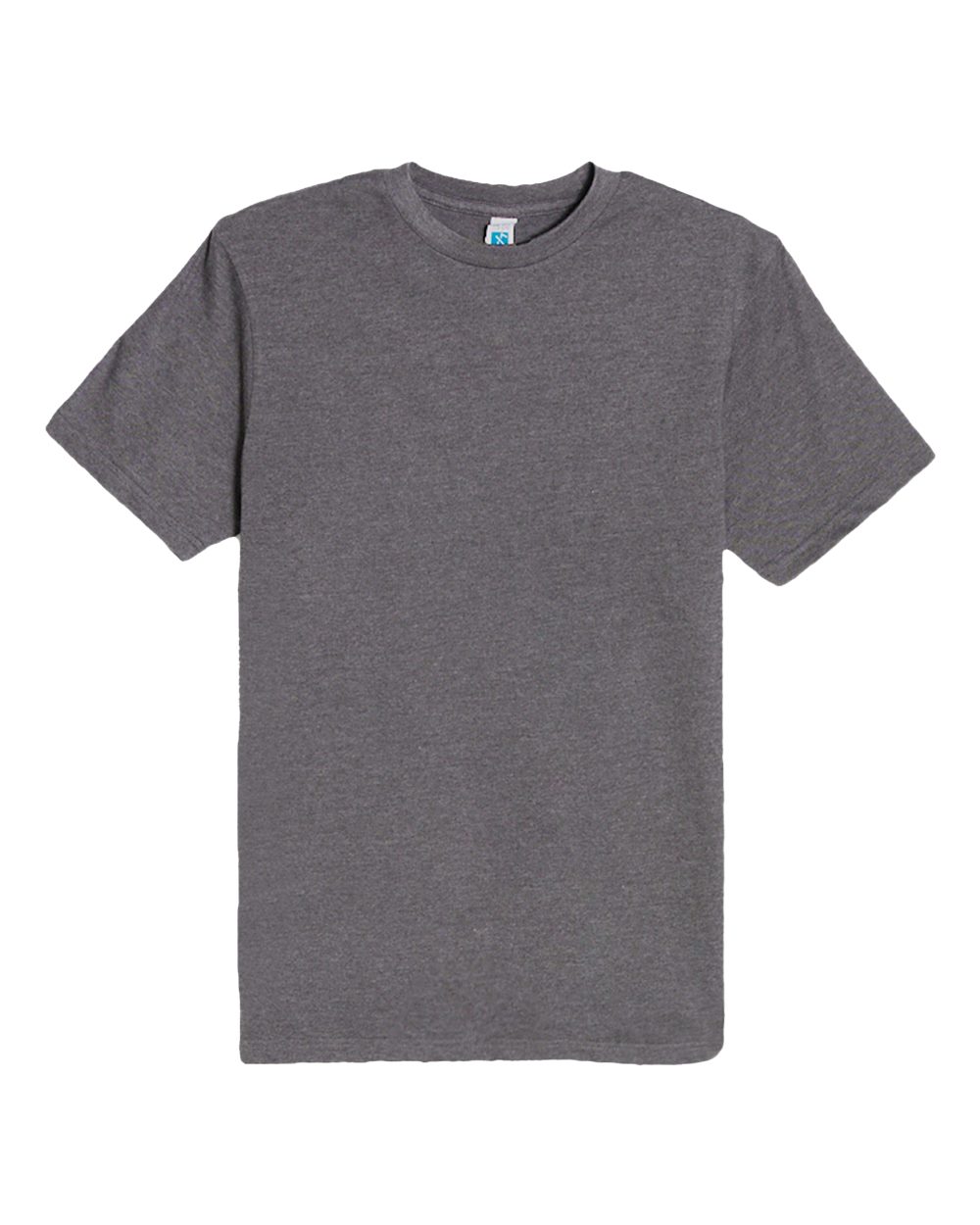 Heavyweight T-Shirt - Front - B492C9592 - Charcoal Heather