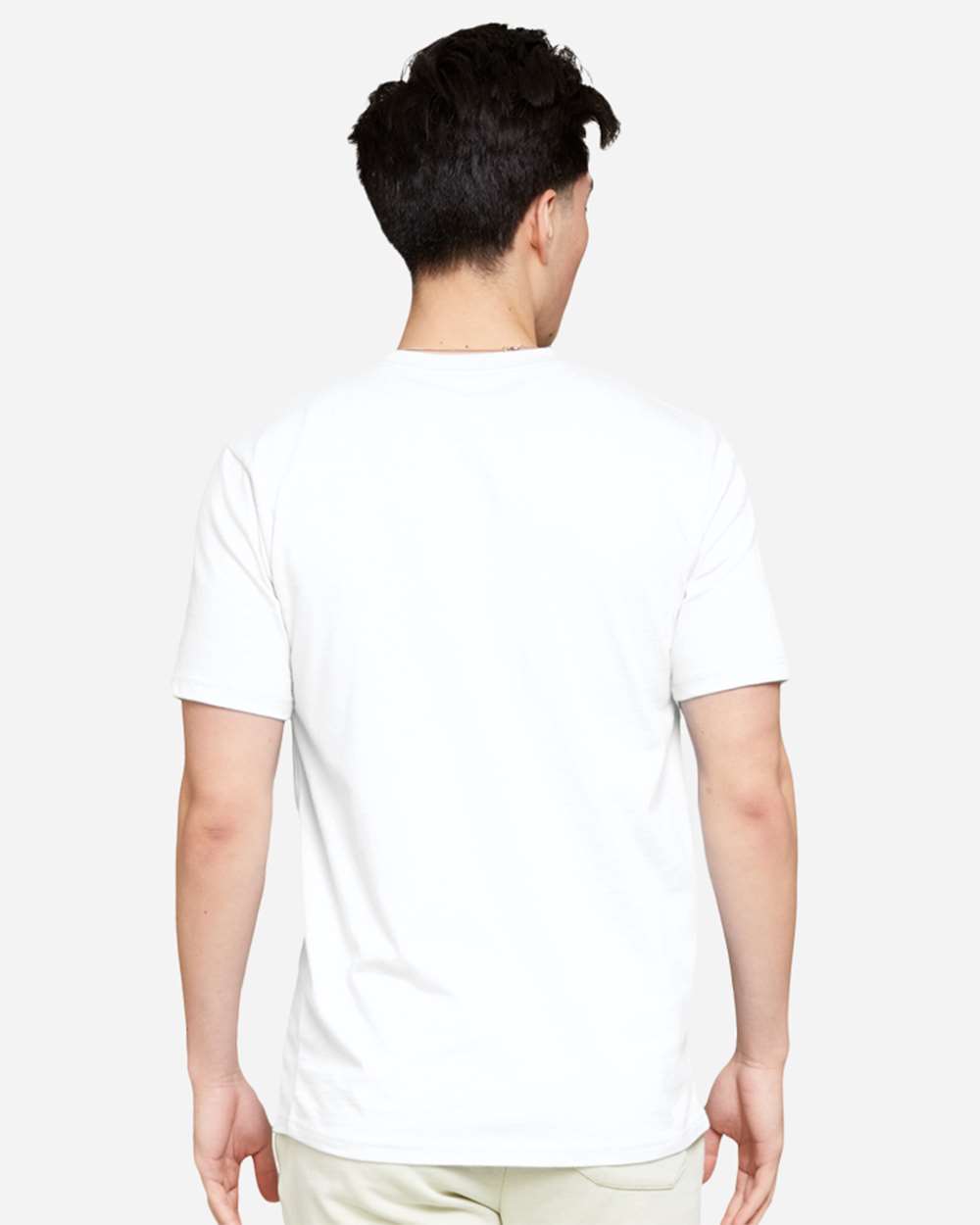Heavyweight T-Shirt - OnModelBack - B492C9002 - White