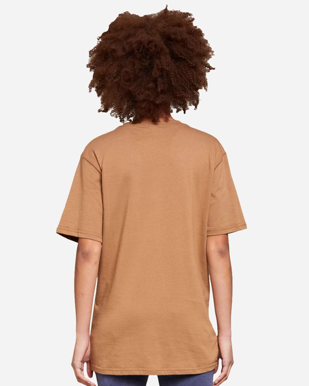 Heavyweight T-Shirt - OnModelBack - B492C9052 - Toasted Coconut