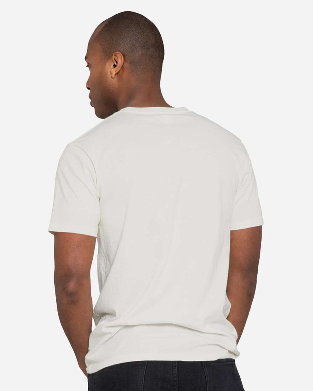 Heavyweight T-Shirt - OnModelBack - B492C9242 - Natural