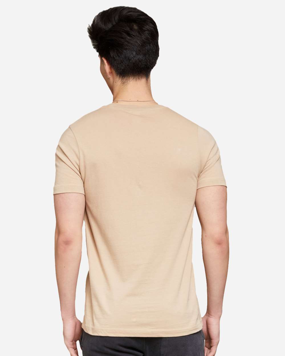 Heavyweight T-Shirt - OnModelBack - B492C9602 - Mushroom