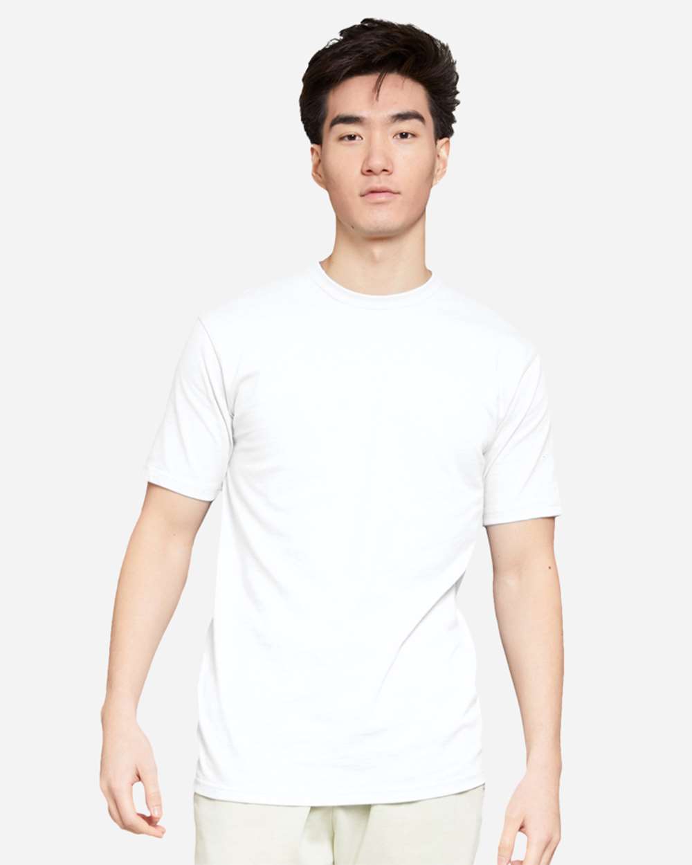 Heavyweight T-Shirt - OnModelFront - B492C9002 - White