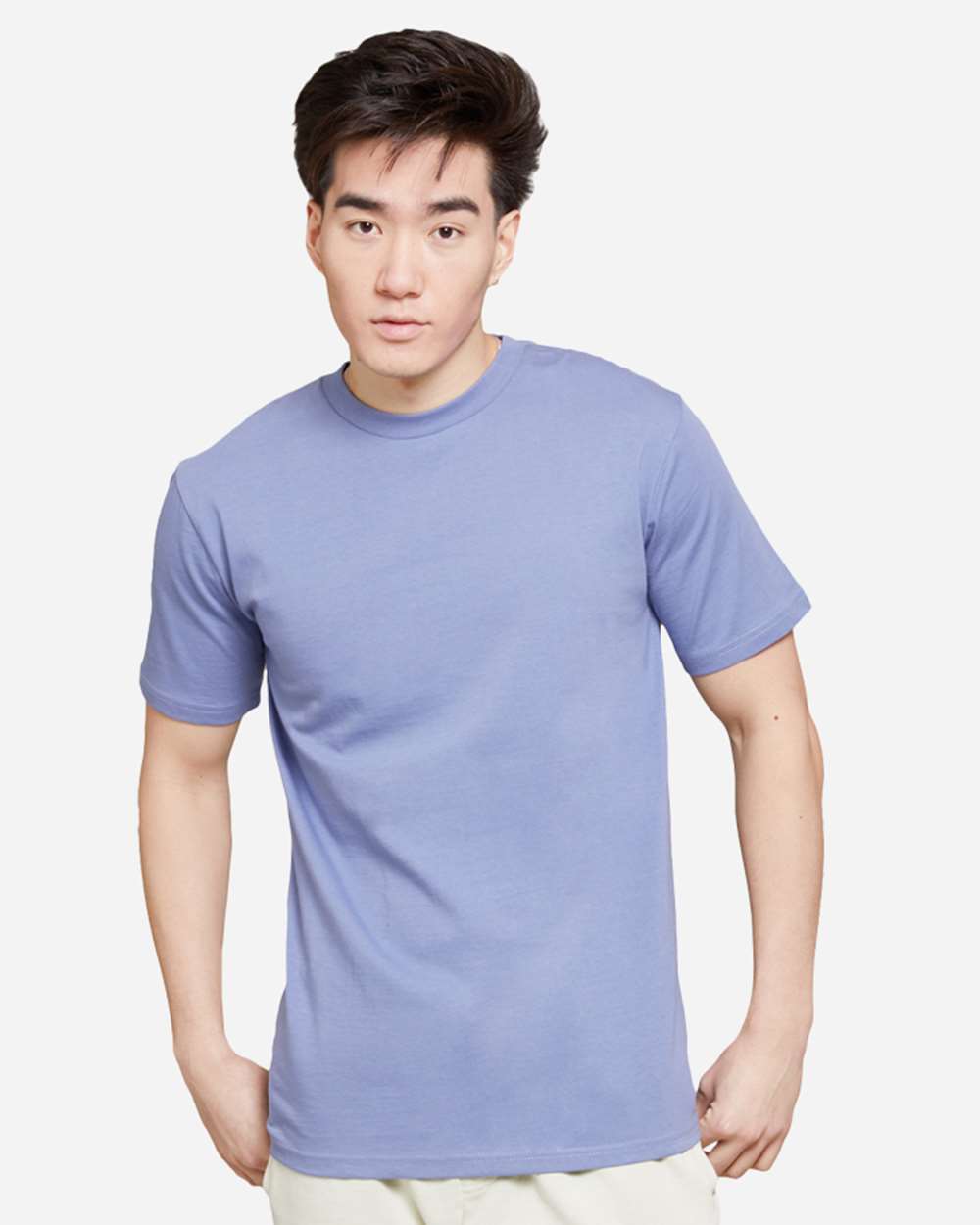 Heavyweight T-Shirt - OnModelFront - B492C9252 - Colony Blue
