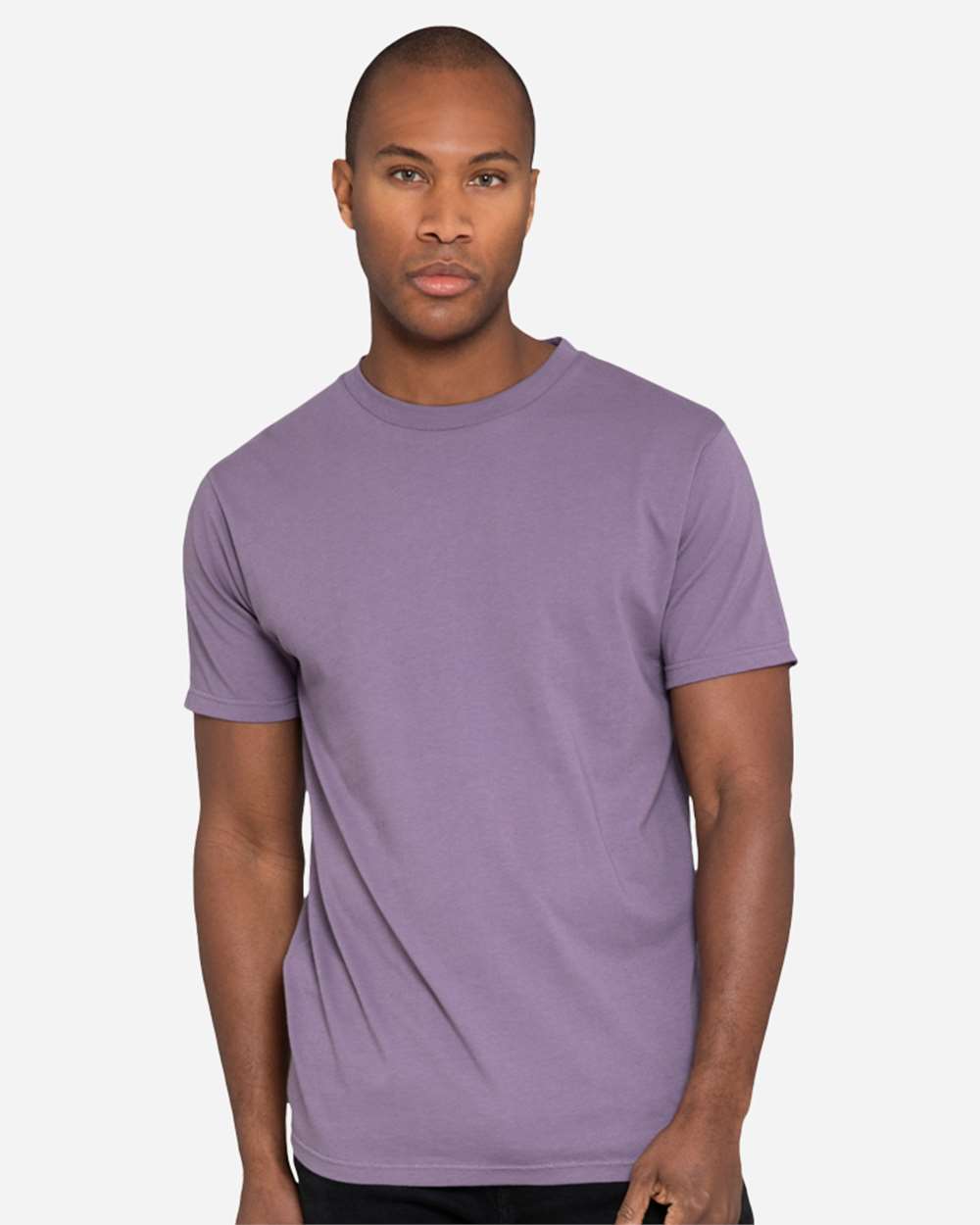 Heavyweight T-Shirt - OnModelFront - B492C9672 - Lavender