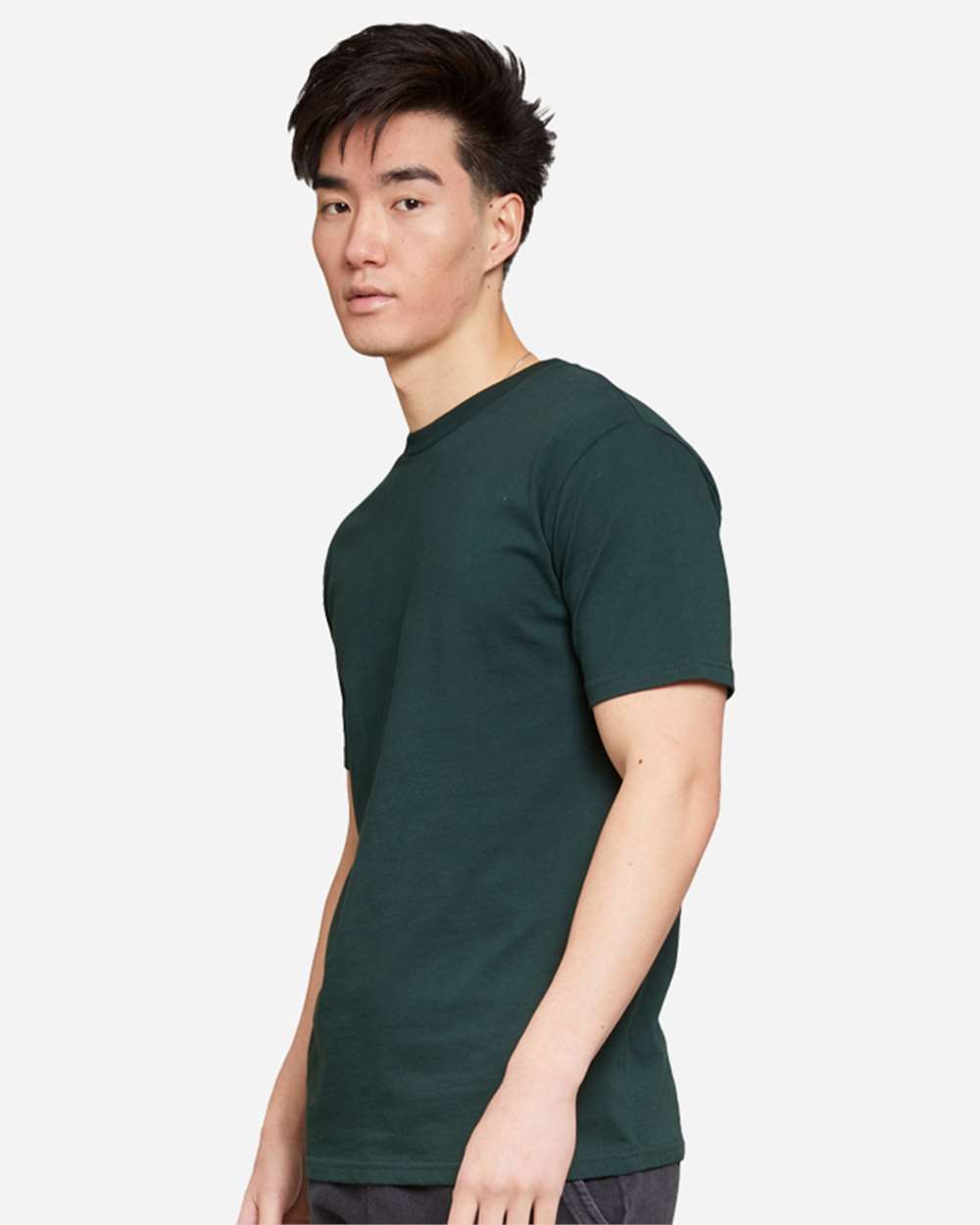 Heavyweight T-Shirt - OnModelSide - B492C9112 - Sport Green