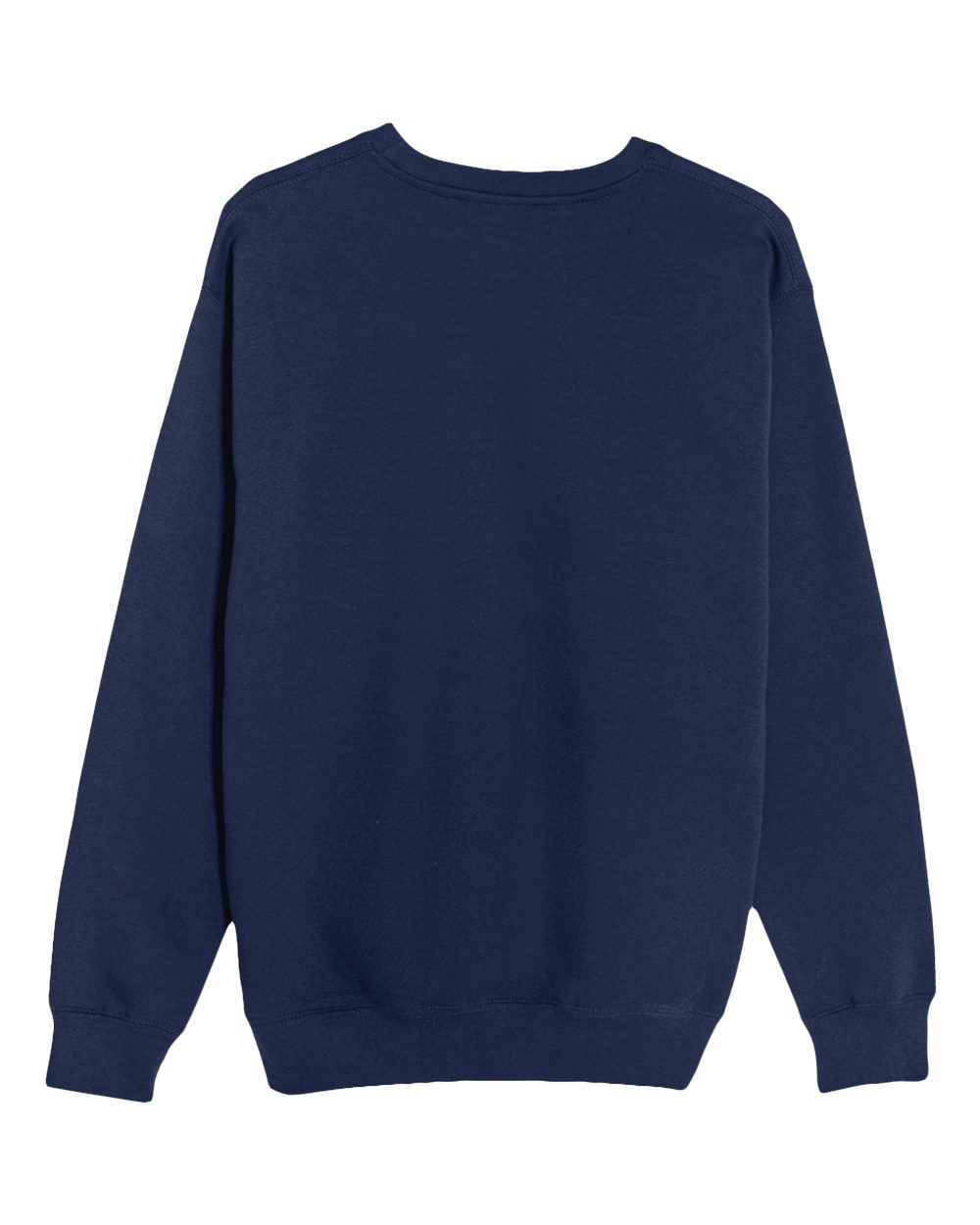 Unisex Premium Crewneck Sweatshirt - Back - B489C9652 - Navy
