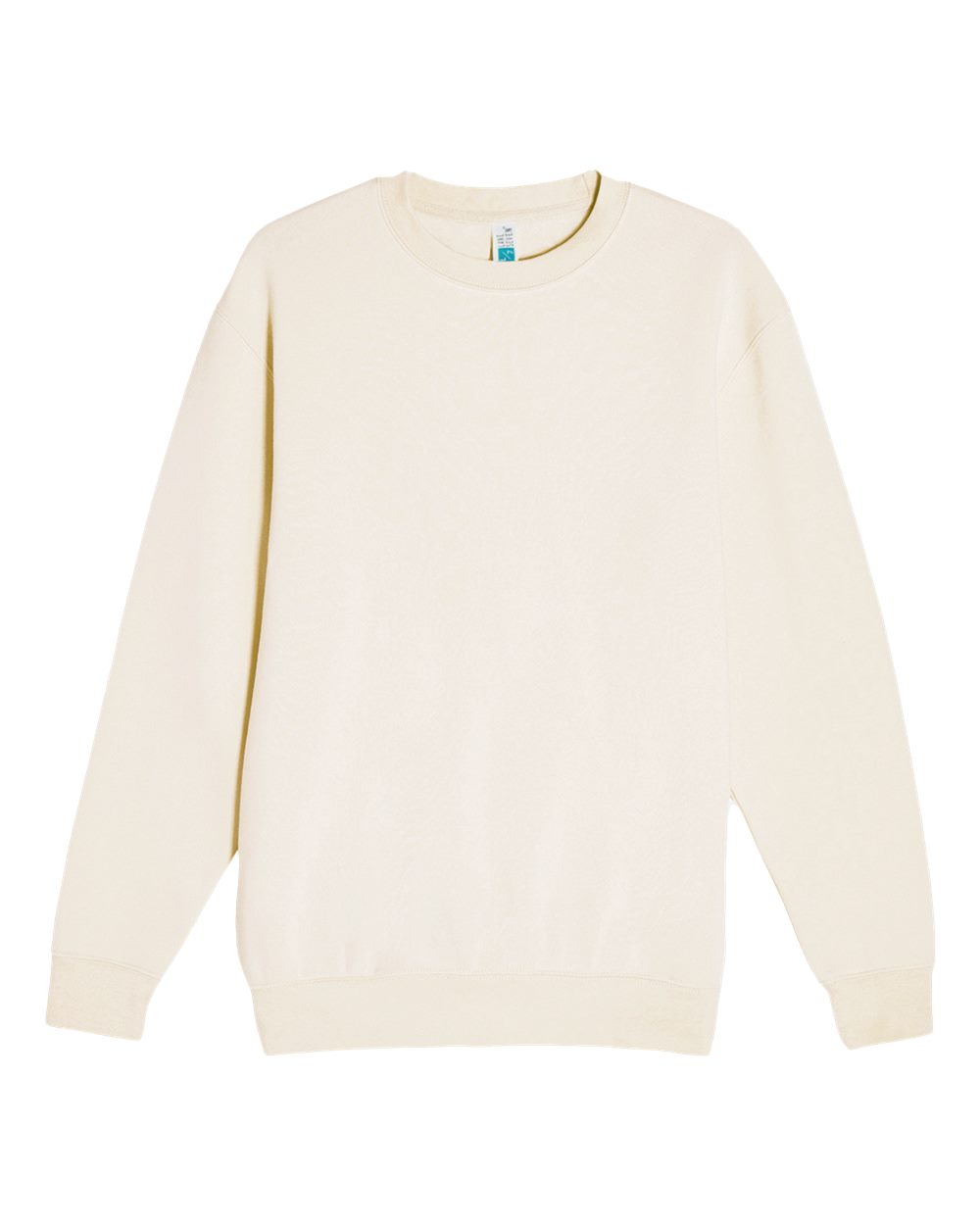 Unisex Premium Crewneck Sweatshirt - Front - B489C9102 - Sand