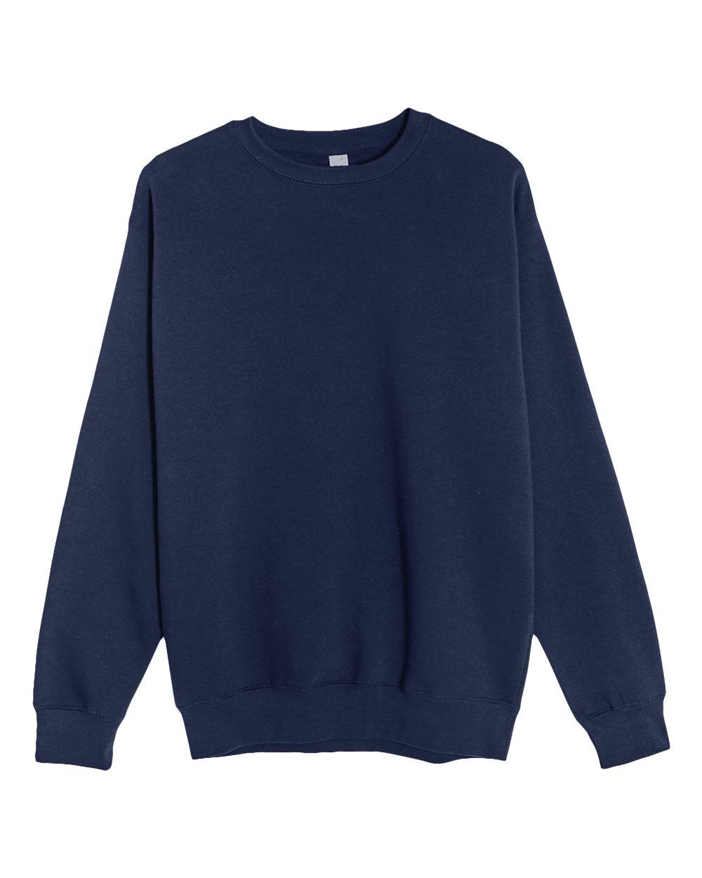Unisex Premium Crewneck Sweatshirt - Front - B489C9652 - Navy