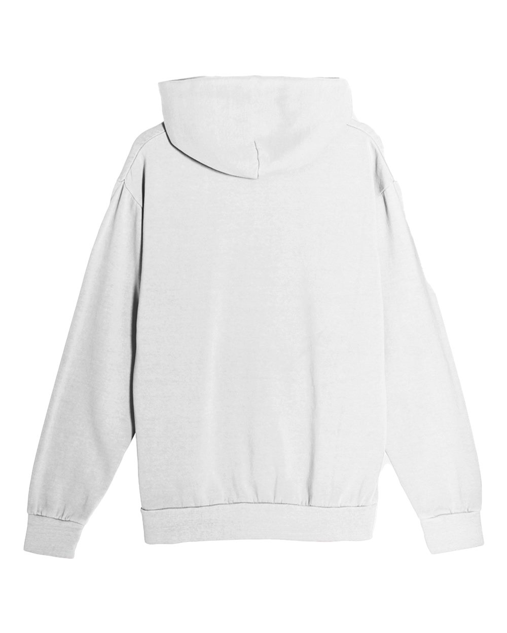 Unisex Urban Pullover Hooded Sweatshirt - Back - B595C9102 - Lunar Rock