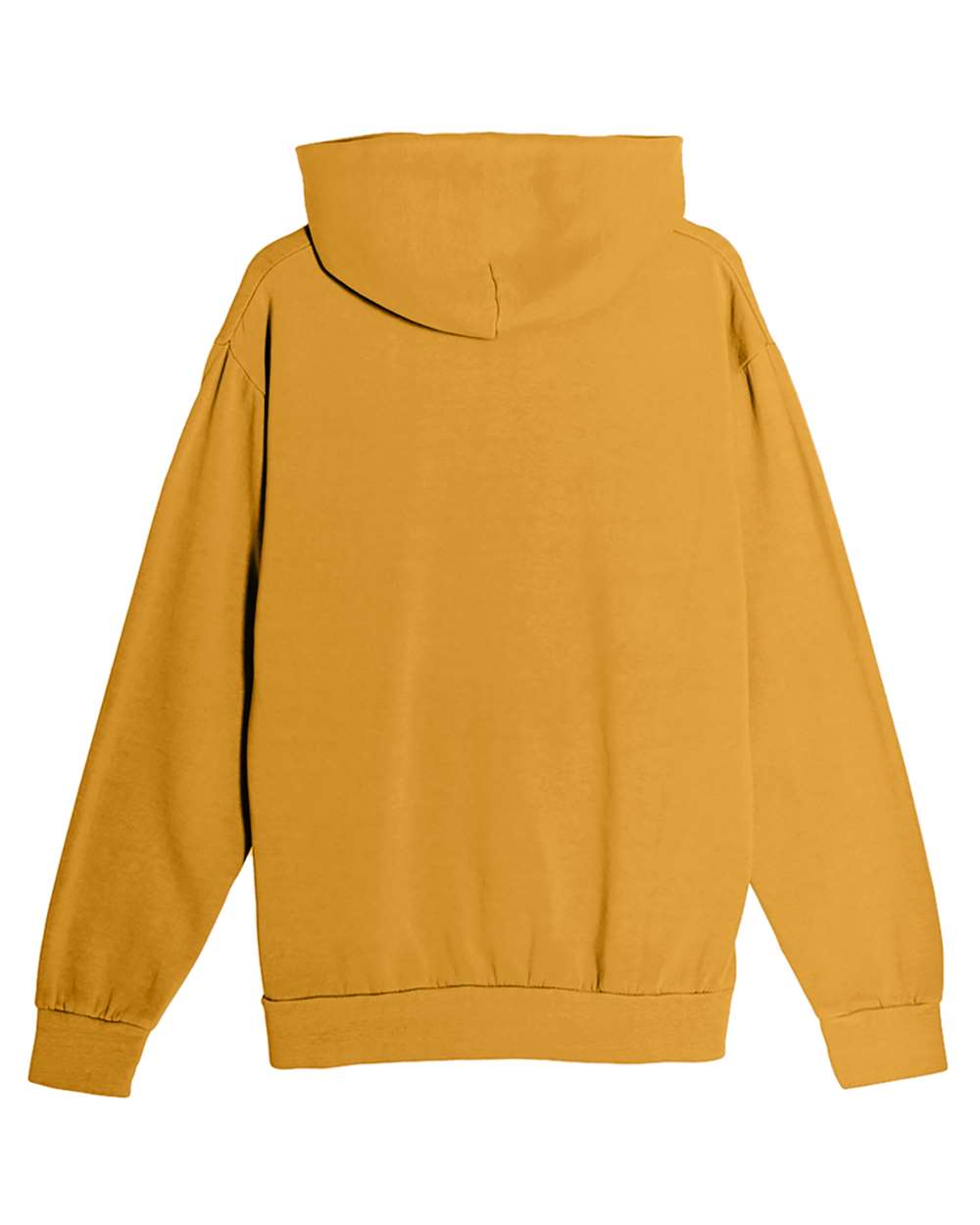 Unisex Urban Pullover Hooded Sweatshirt - Back - B595C9112 - Peanut Butter