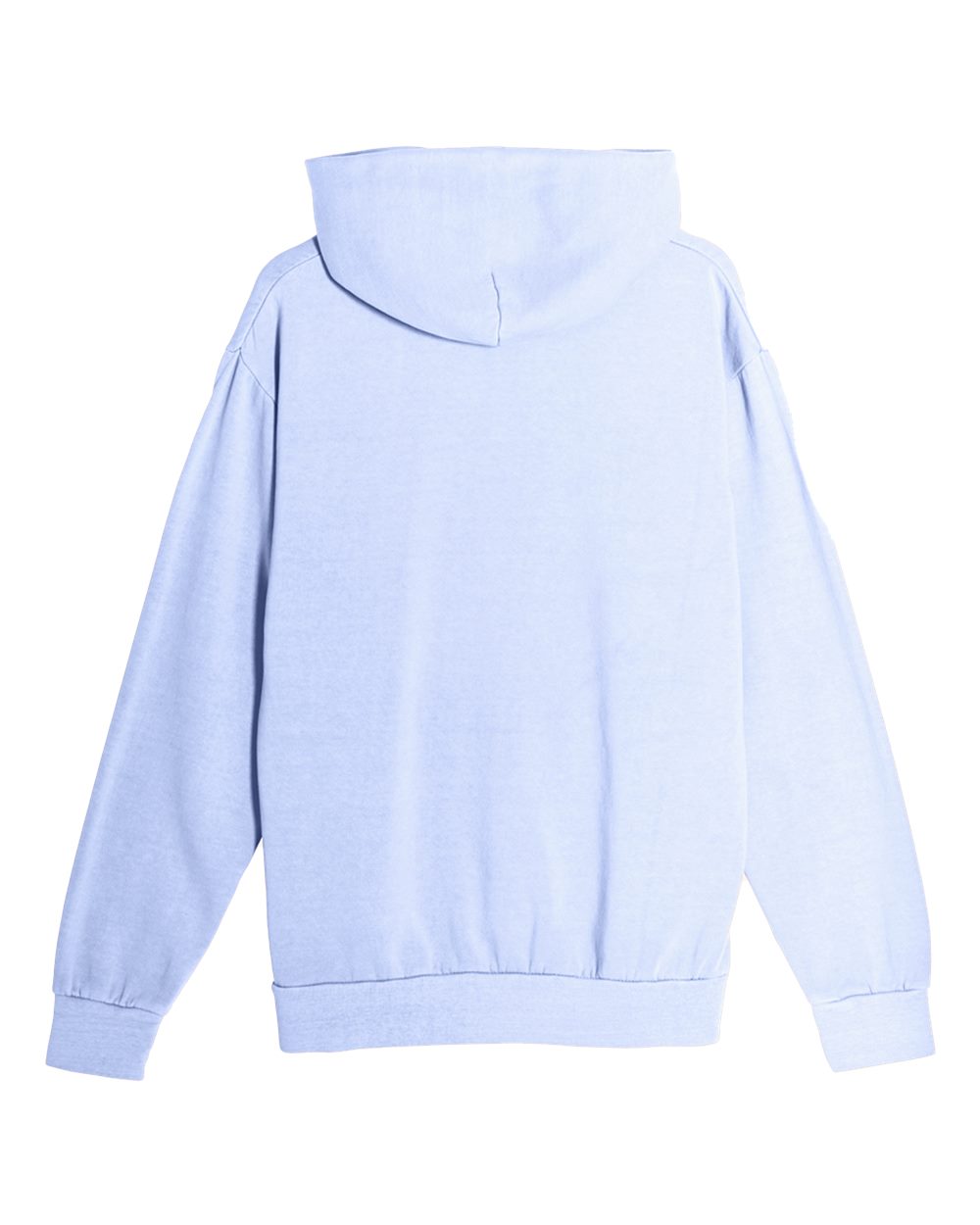 Unisex Urban Pullover Hooded Sweatshirt - Back - B595C9672 - Grape Ice