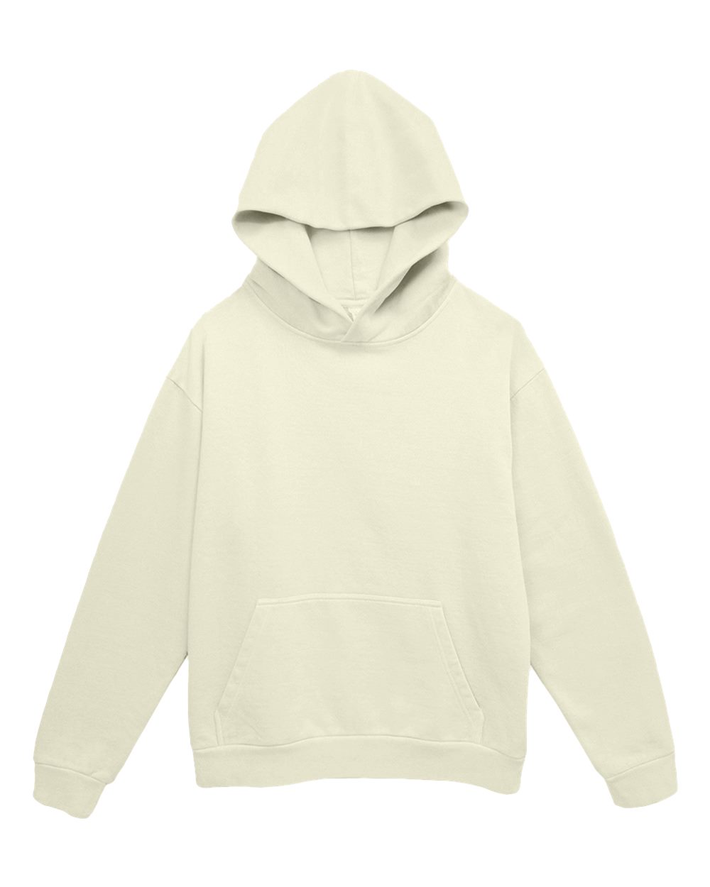 Unisex Urban Pullover Hooded Sweatshirt - Front - B595C9172 - Pistachio