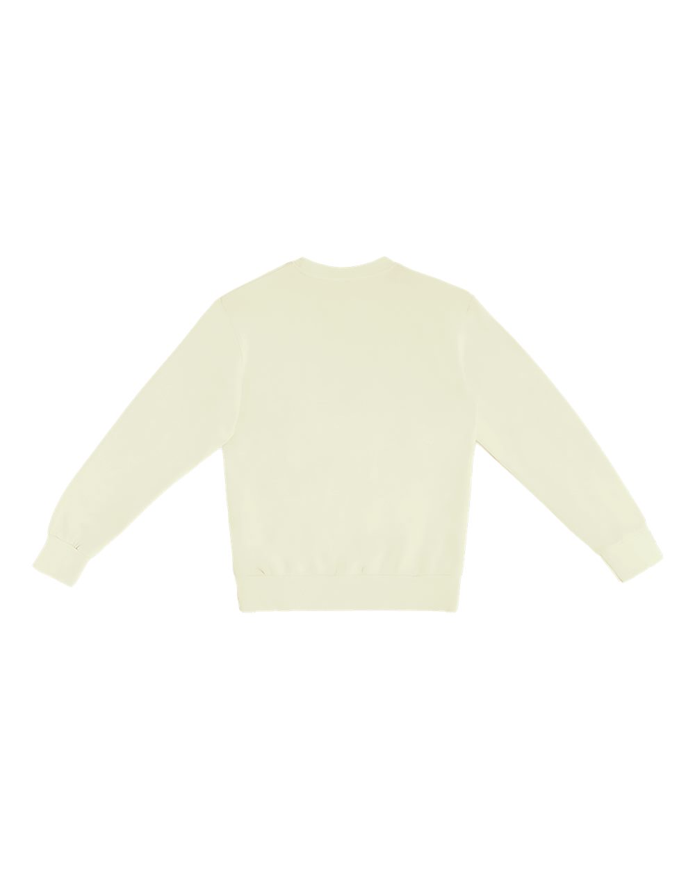 Unisex Pigment-Dyed Crewneck Sweatshirt - Back - B496C9172 - Pistachio