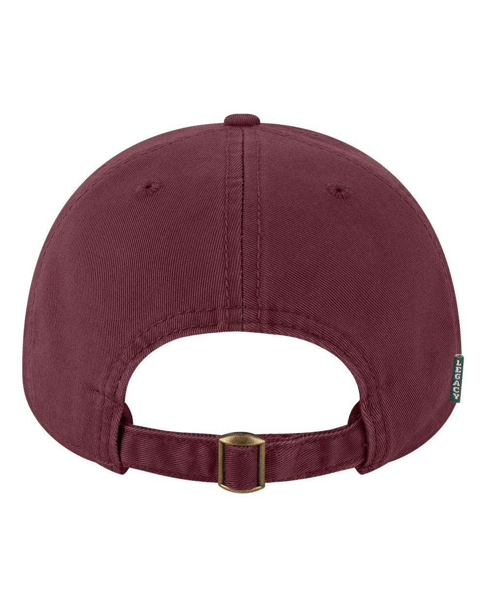 Relaxed Twill Dad Hat - Back - B93495130 - Maroon