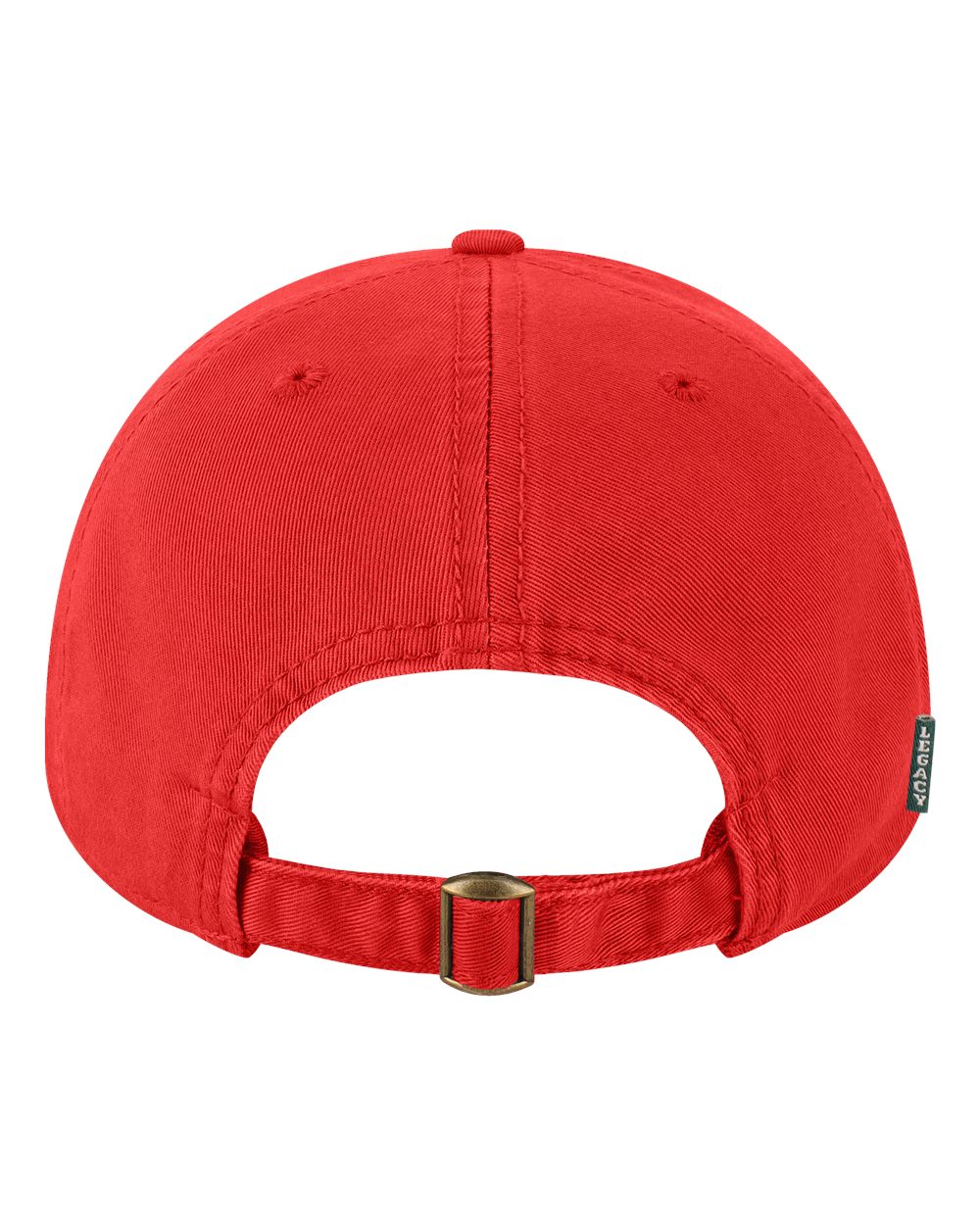 Relaxed Twill Dad Hat - Back - B93495190 - Scarlet