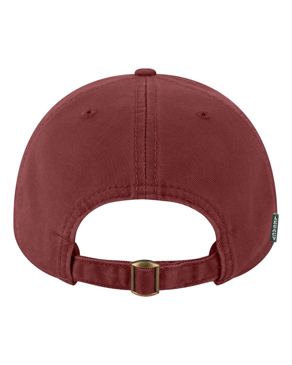 Relaxed Twill Dad Hat - Back - B93495530 - Burgundy