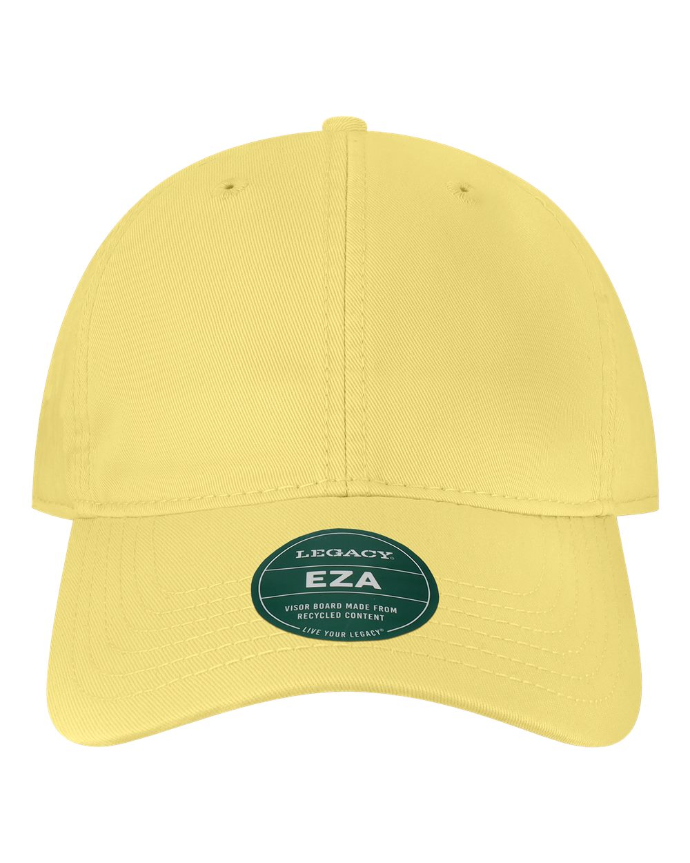 Relaxed Twill Dad Hat - Front - B93495110 - Lemon