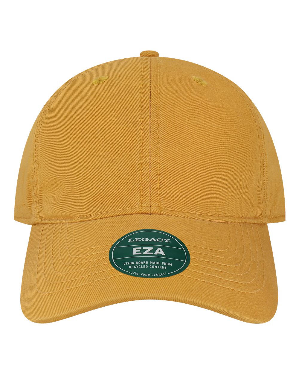 Relaxed Twill Dad Hat - Front - B93495150 - Mustard