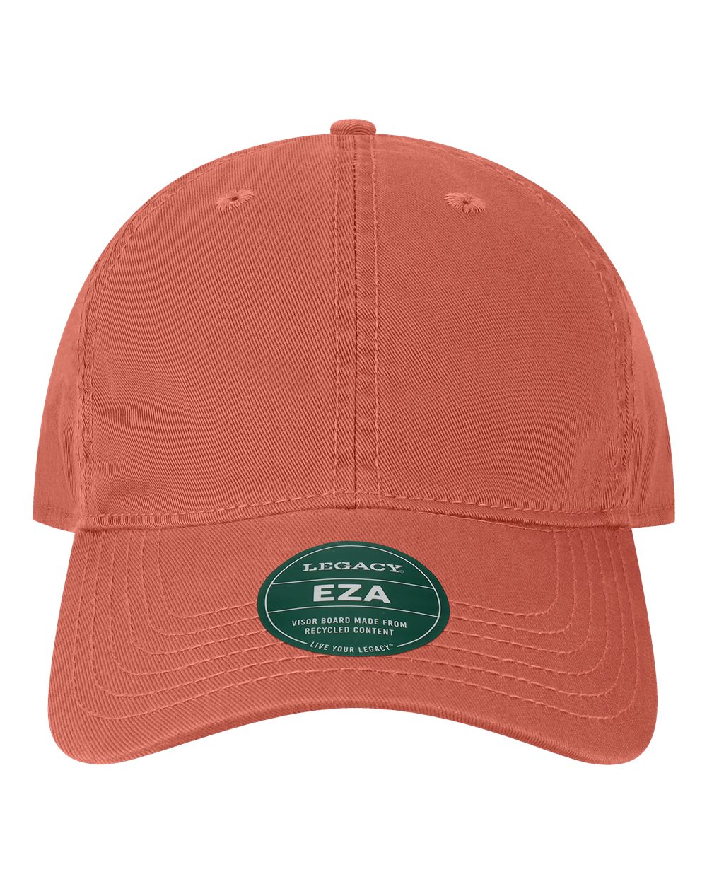Relaxed Twill Dad Hat - Front - B93495160 - Nantucket Red