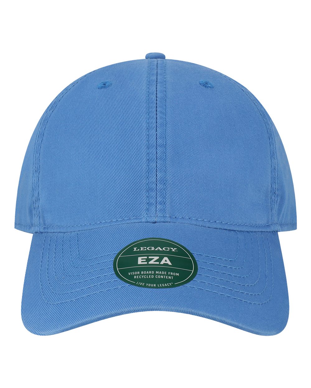 Relaxed Twill Dad Hat - Front - B93495170 - Pacific Blue