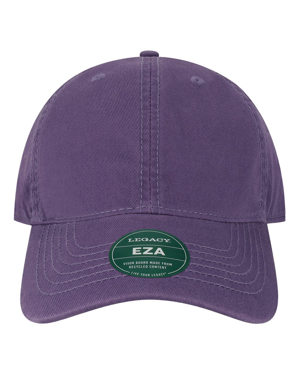 Relaxed Twill Dad Hat - Front - B93495670 - Purple