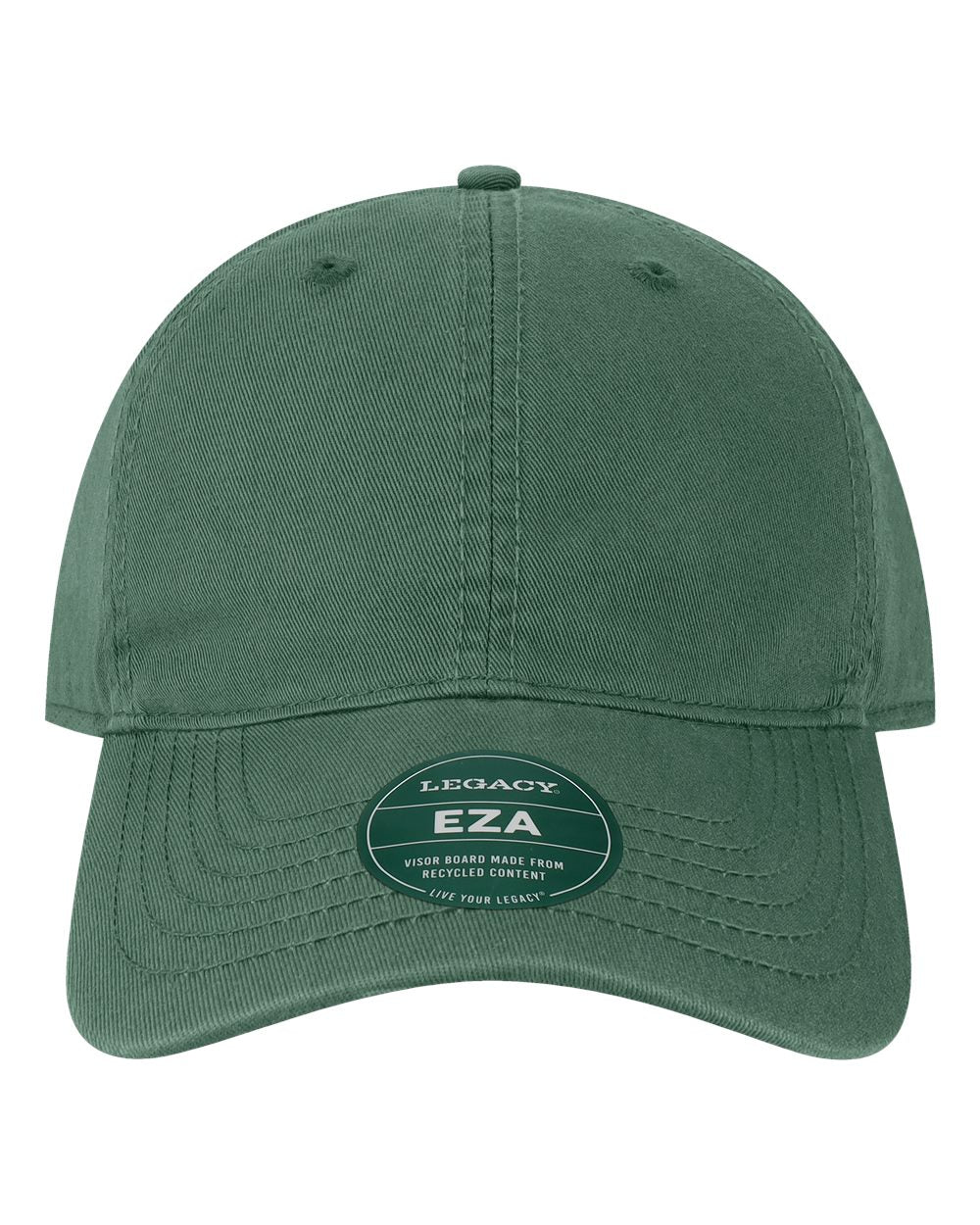 Relaxed Twill Dad Hat - Front - B93495890 - Spruce Green