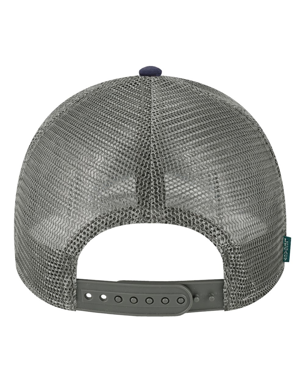 Lo-Pro Snapback Trucker Cap - Back - B93895650 - Navy/ Dark Grey