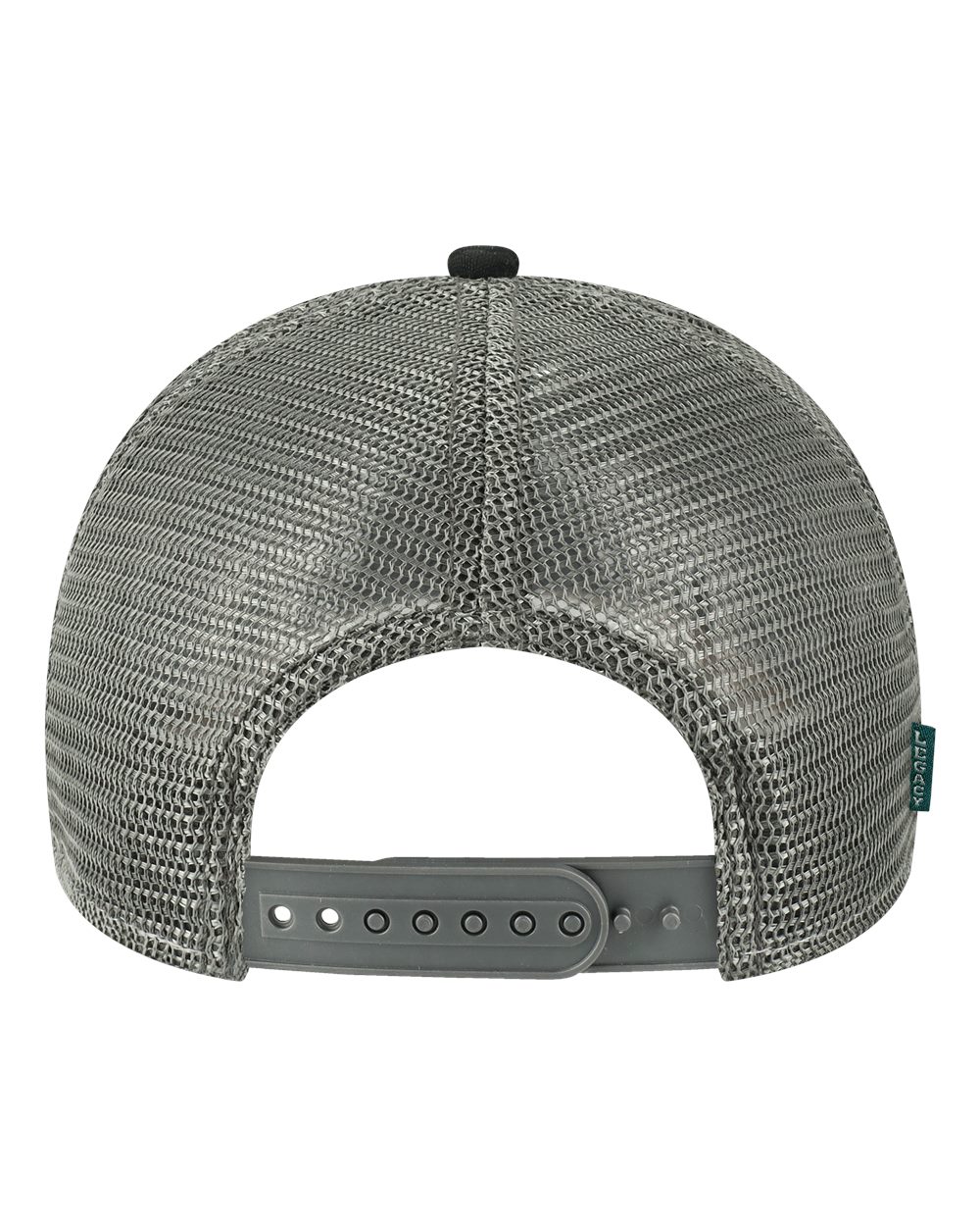 Mid-Pro Snapback Trucker Cap - Back - B93995100 - Black/ Caramel/ Dark Grey
