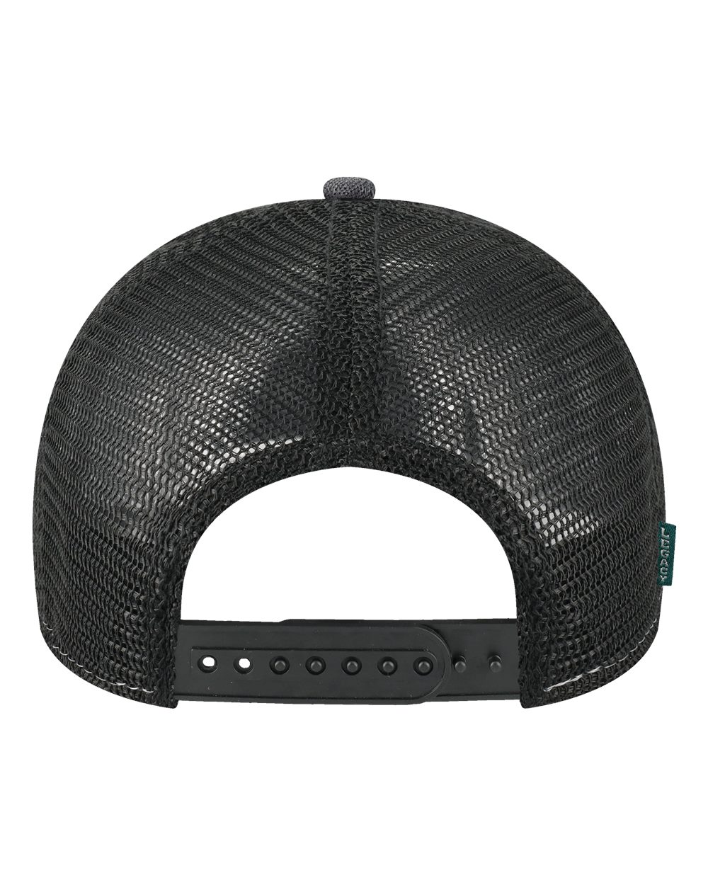 Mid-Pro Snapback Trucker Cap - Back - B93995350 - Black/ Camo
