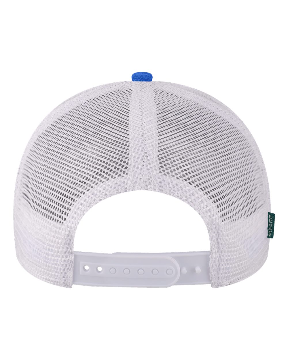 Mid-Pro Snapback Trucker Cap - Back - B93995690 - Royal/ White