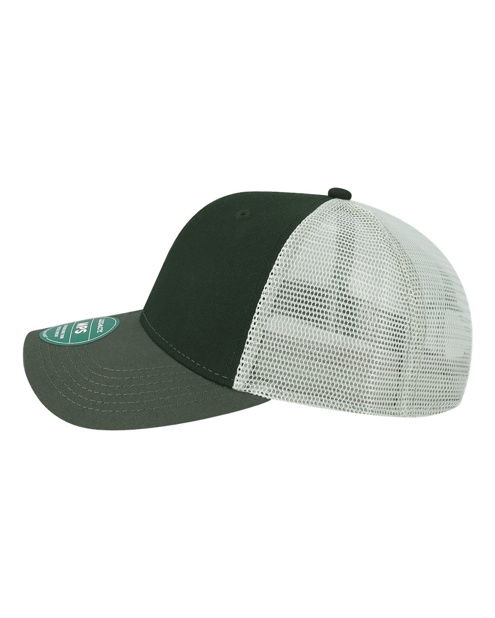 Mid-Pro Snapback Trucker Cap - DirectSide - B93995110 - Black/ Dark Grey/ Silver