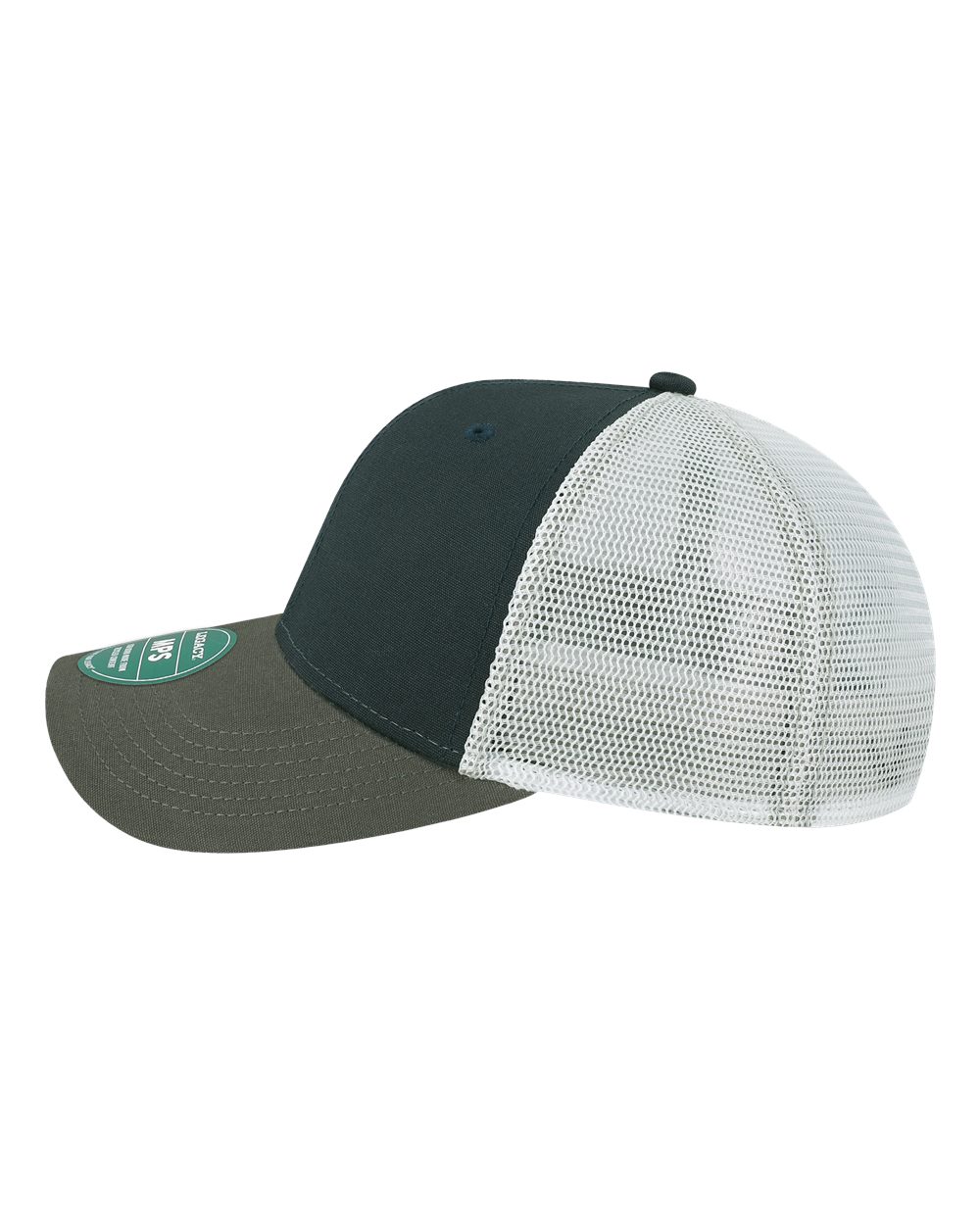 Mid-Pro Snapback Trucker Cap - DirectSide - B93995210 - Navy/ Dark Grey/ Silver