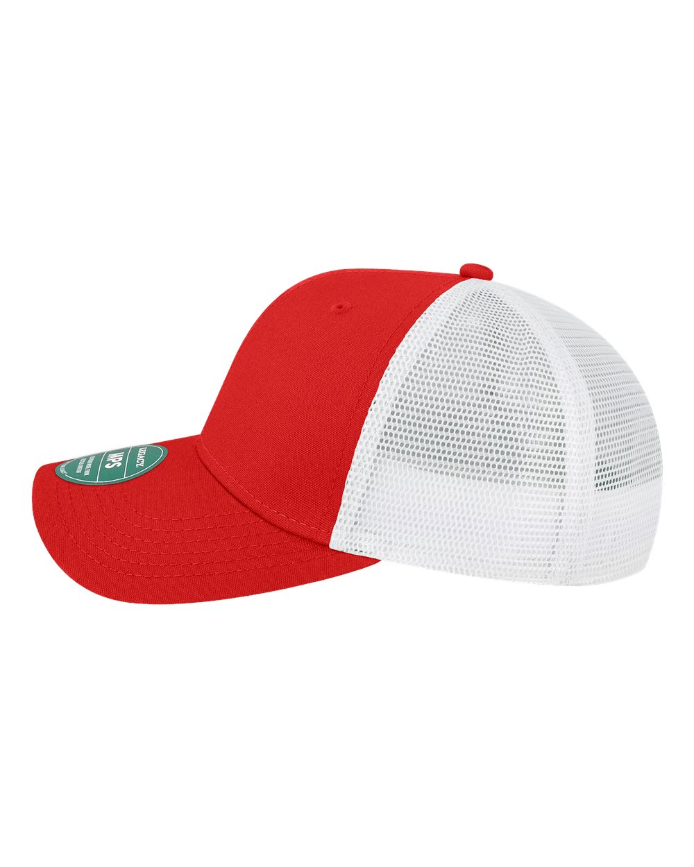 Mid-Pro Snapback Trucker Cap - DirectSide - B93995550 - Scarlet Red/ White