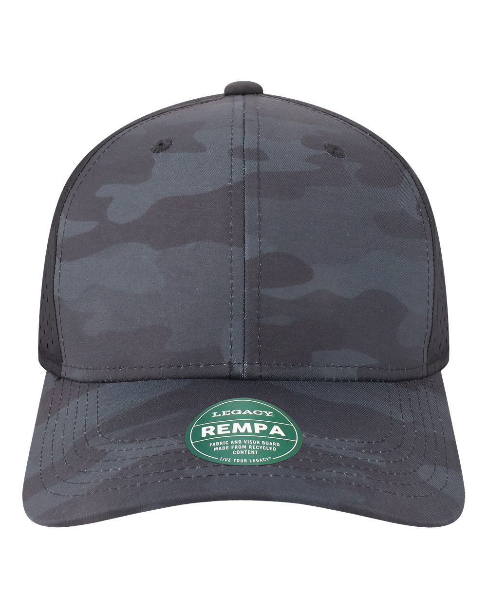 Reclaim Mid-Pro Adjustable Cap - Front - B14595980 - Black Camo