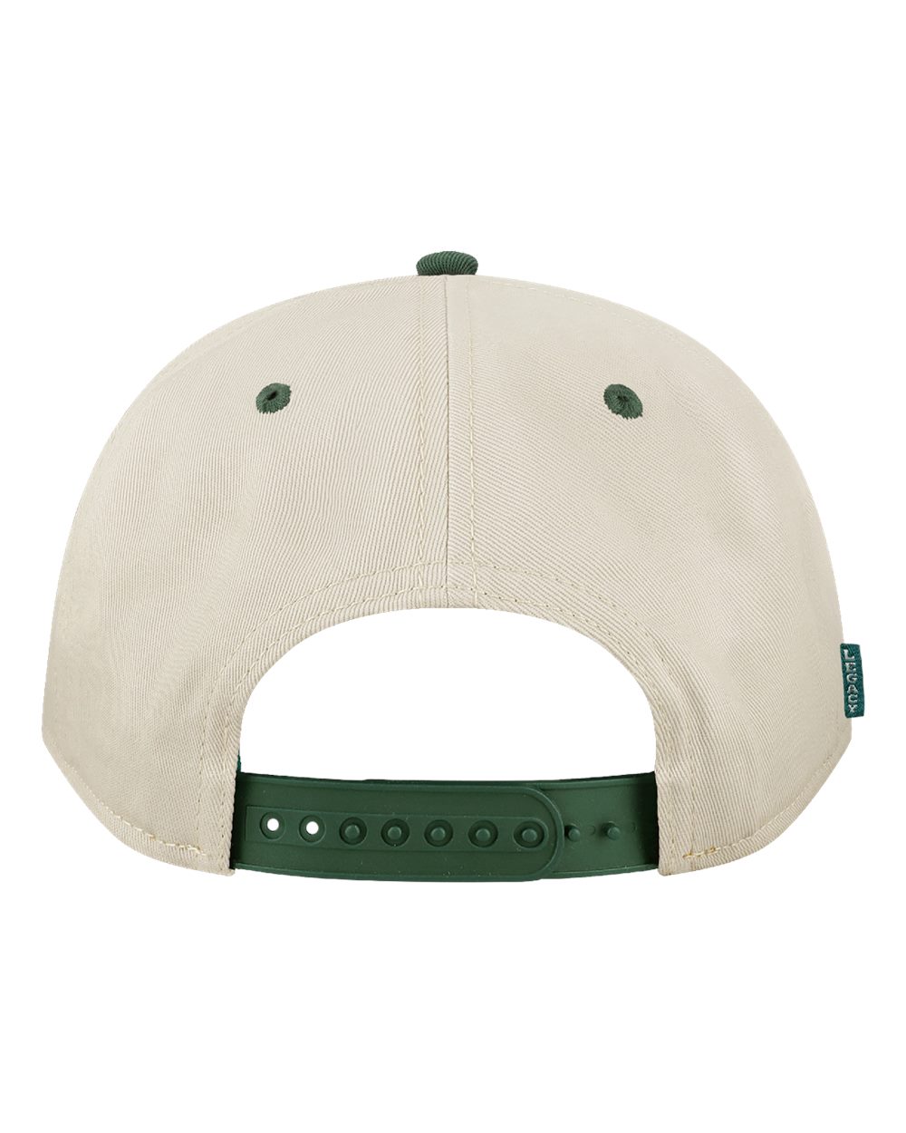 Heritage Twill Cap - Back - B39195110 - Stone/ Dark Green