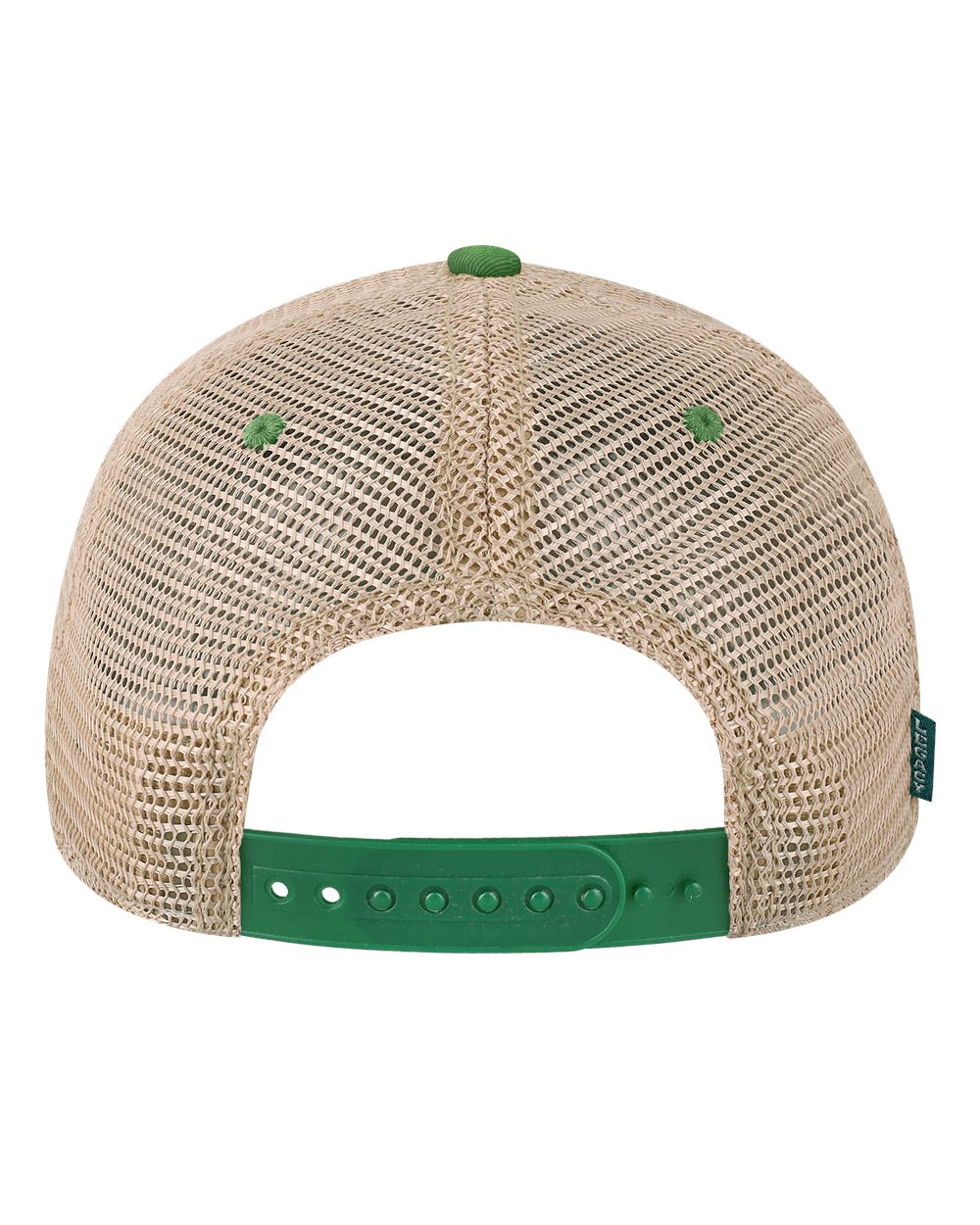 Old Favorite Trucker Cap - Back - B57295170 - Kelly Green/ Khaki