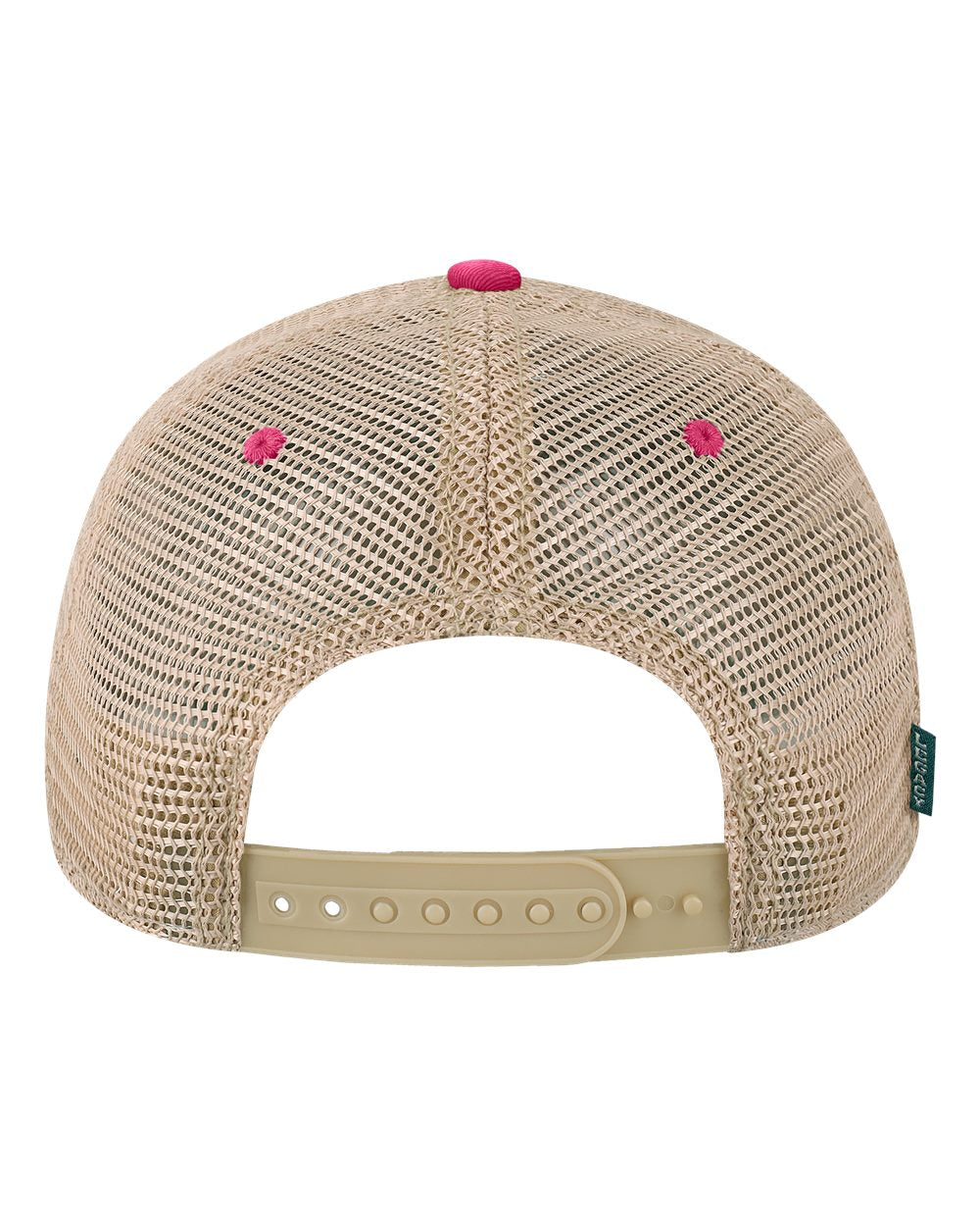 Old Favorite Trucker Cap - Back - B57295310 - Dark Pink/ Khaki