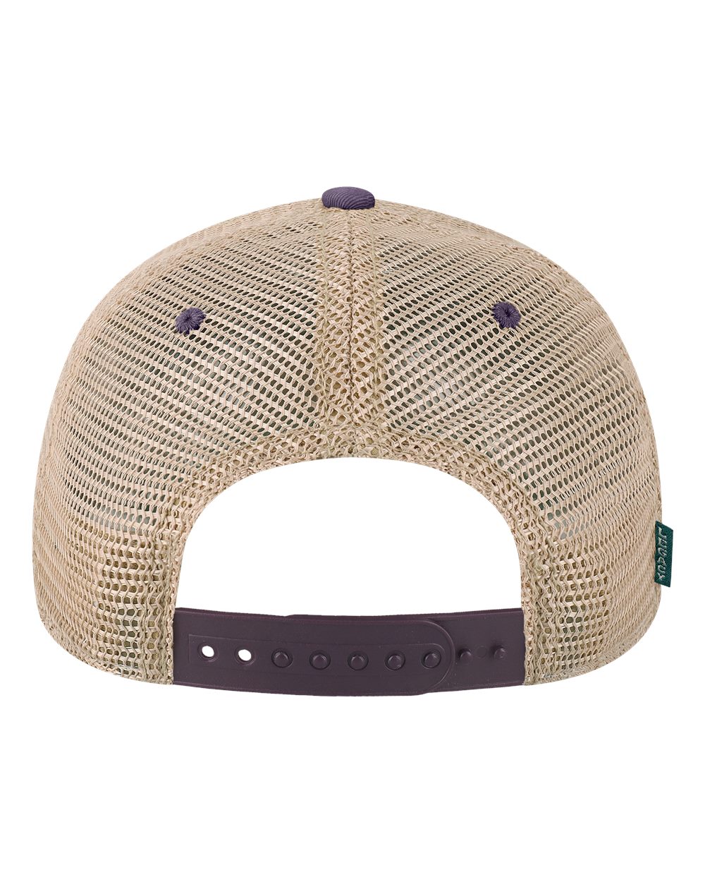 Old Favorite Trucker Cap - Back - B57295670 - Purple/ Khaki