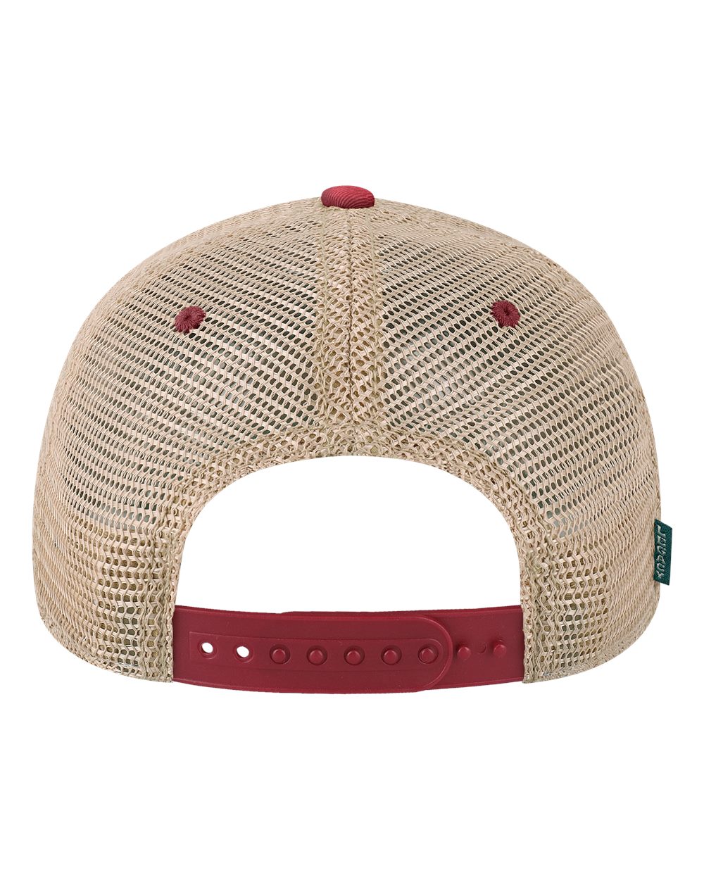 Old Favorite Trucker Cap - Back - B57295700 - Cardinal/ Khaki