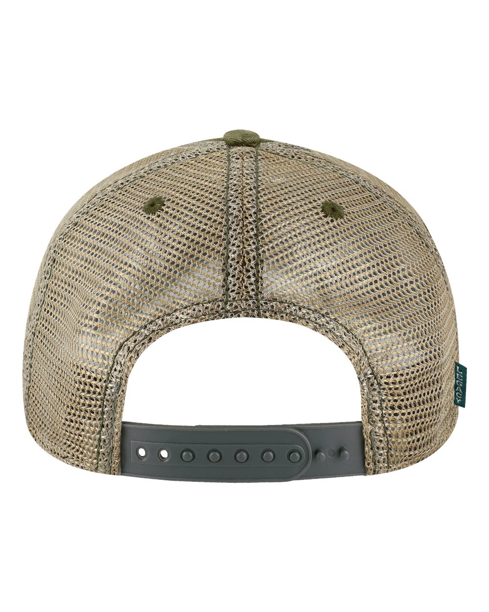 Old Favorite Trucker Cap - Back - B57295960 - Green Field Camo/ Java
