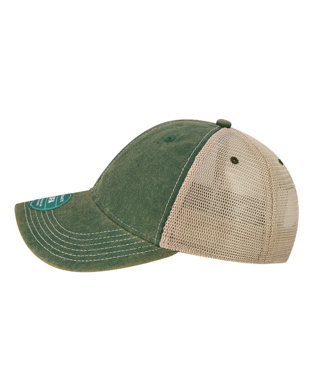 Old Favorite Trucker Cap - DirectSide - B57295140 - Dark Green/ Khaki