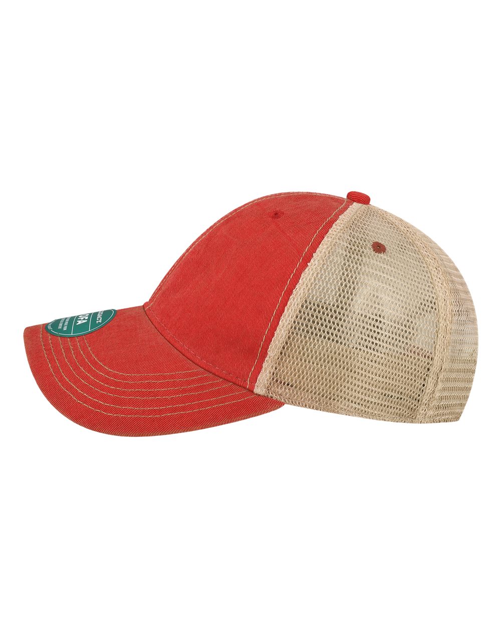 Old Favorite Trucker Cap - DirectSide - B57295200 - Scarlet Red/ Khaki