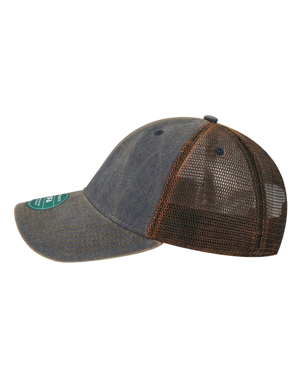 Old Favorite Trucker Cap - DirectSide - B57295340 - Navy/ Brown