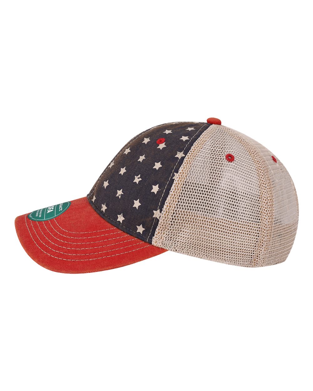 Old Favorite Trucker Cap - DirectSide - B57295650 - Merica/ Khaki