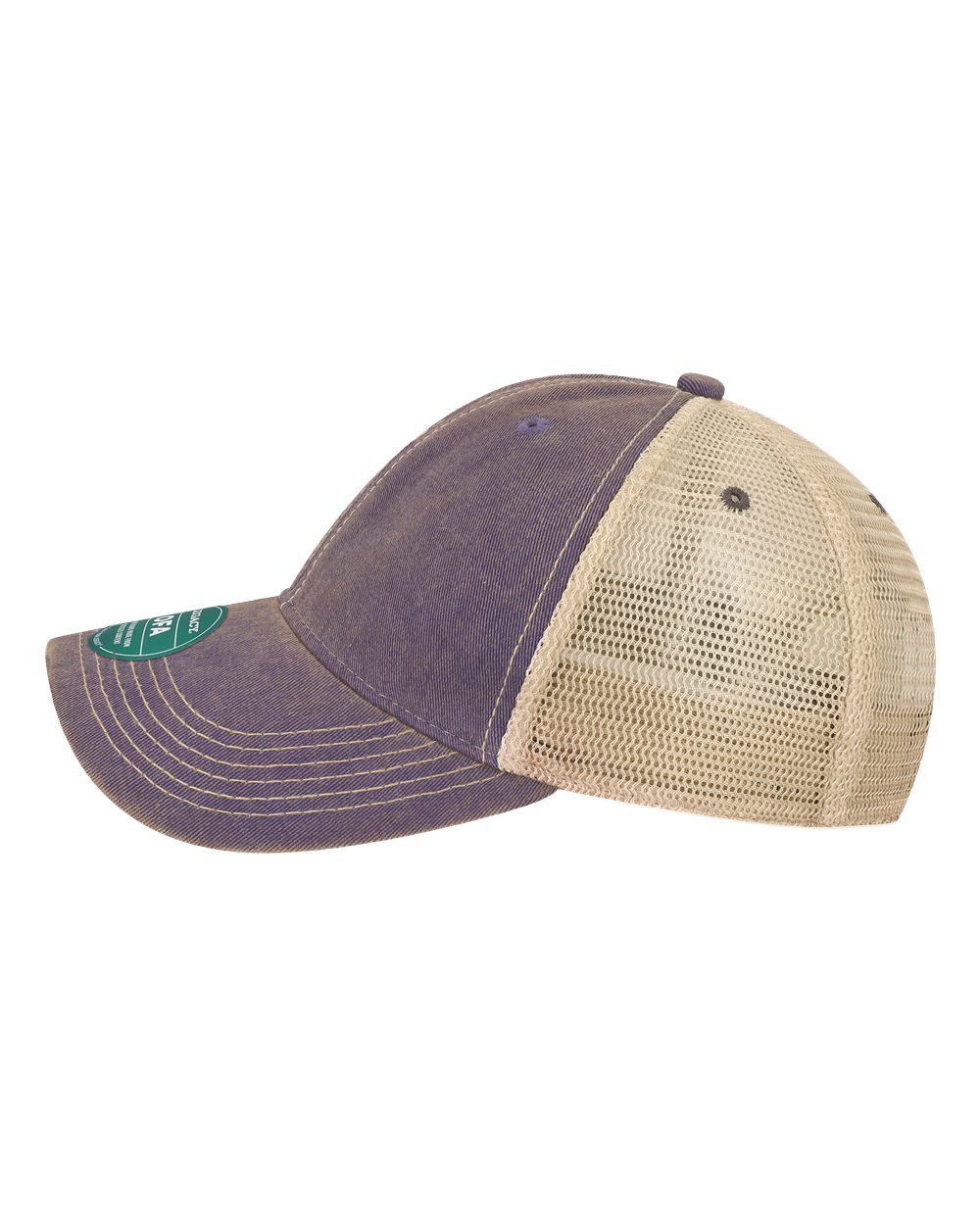 Old Favorite Trucker Cap - DirectSide - B57295670 - Purple/ Khaki