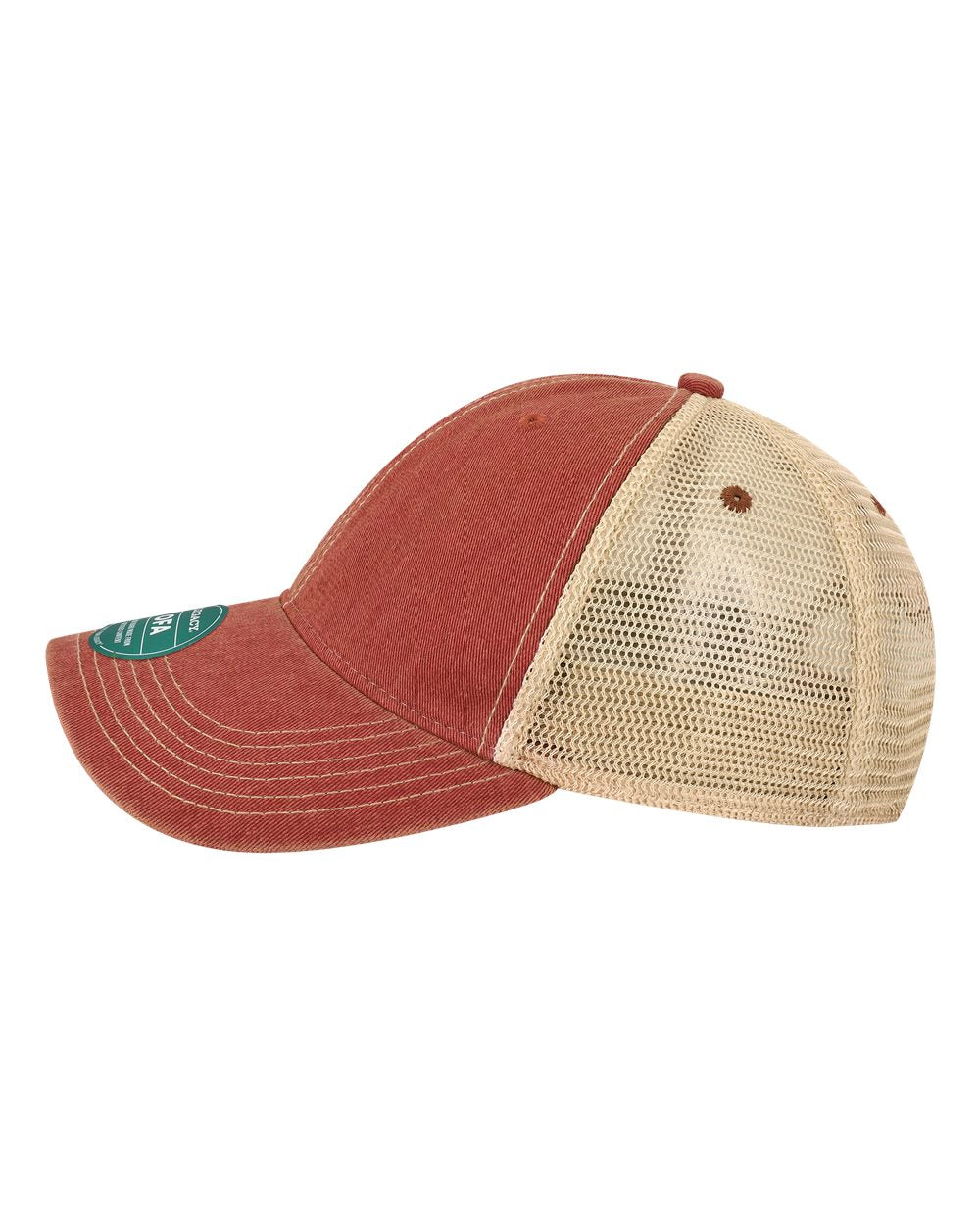 Old Favorite Trucker Cap - DirectSide - B57295700 - Cardinal/ Khaki