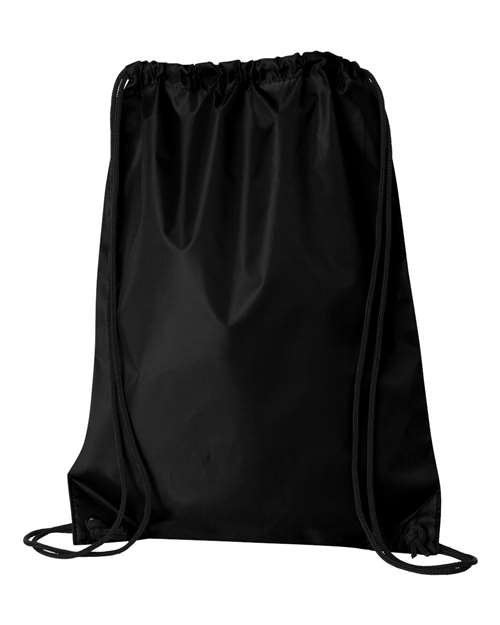 Value Drawstring Backpack - Back - B82766500 - Black